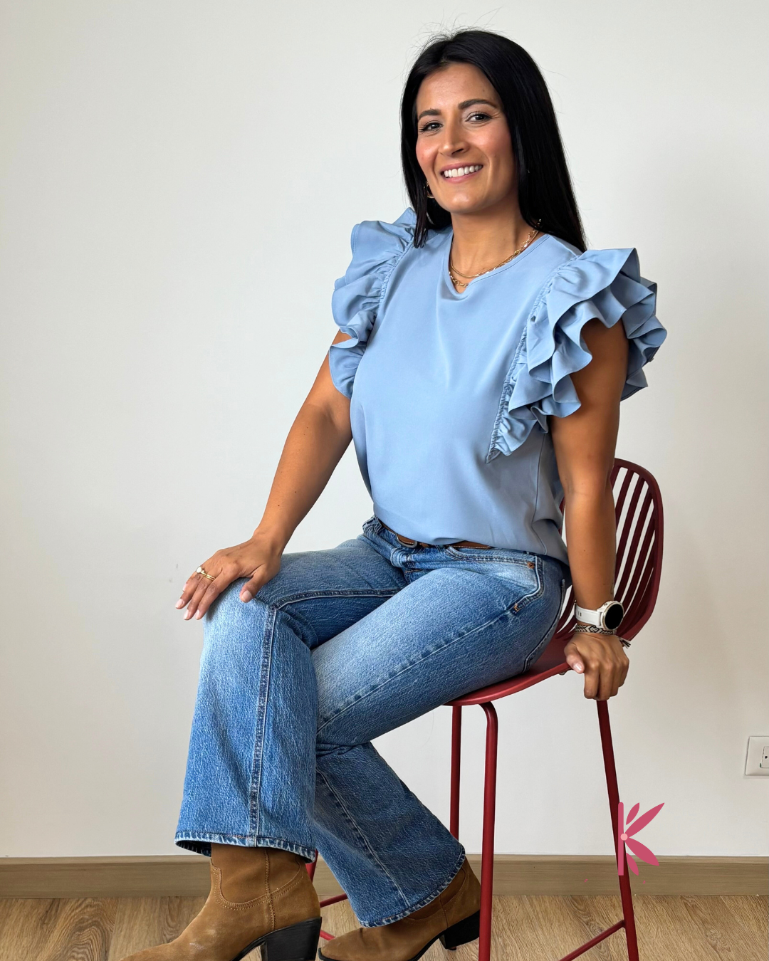 Blusa Manga Corta Paulina