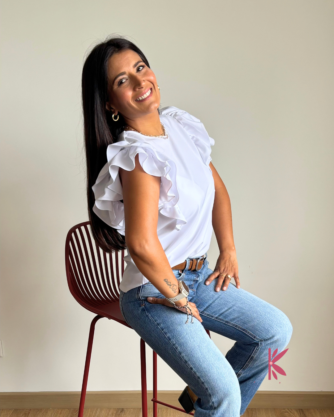 Blusa Manga Corta Paulina