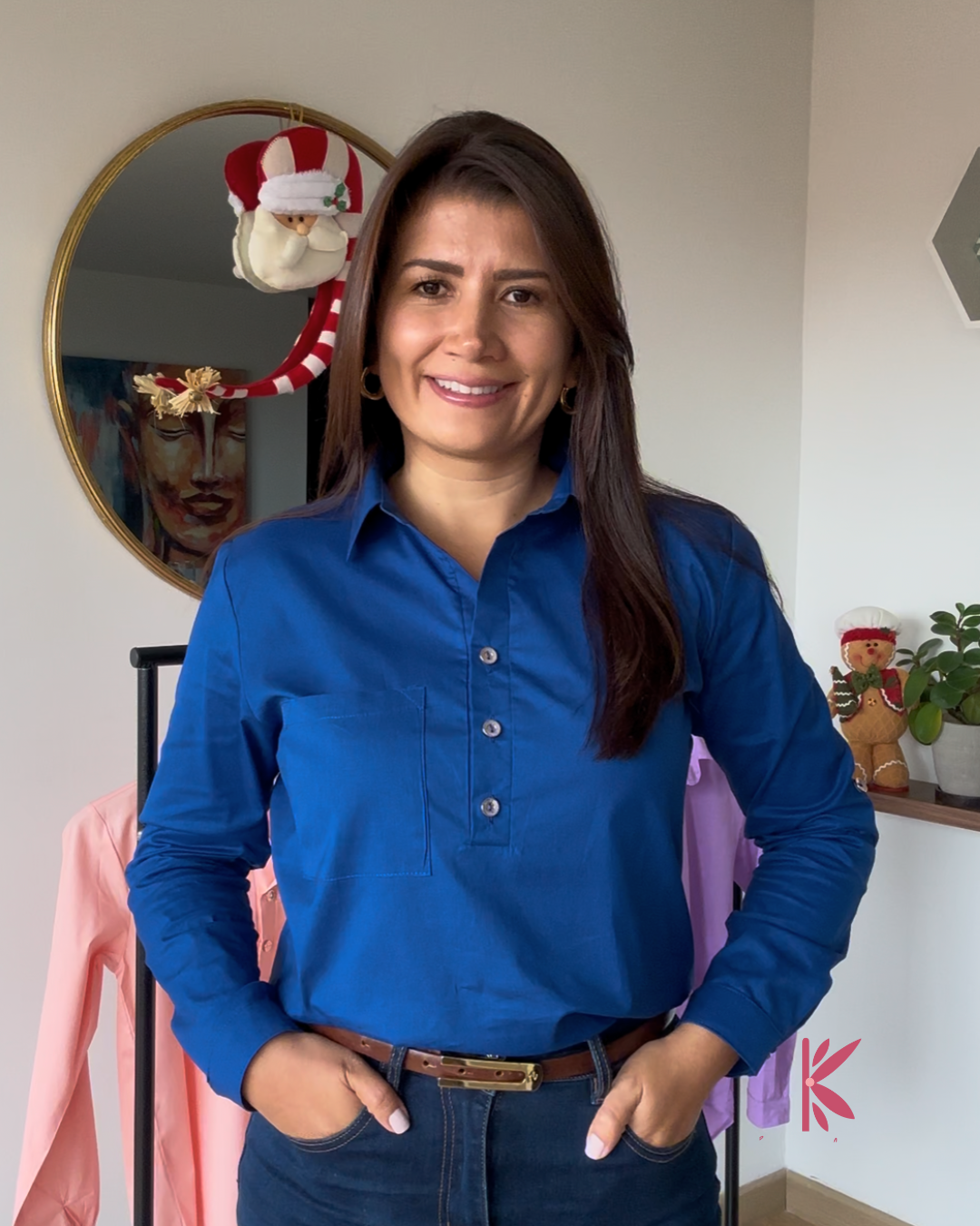 Blusa Manga Larga Sara