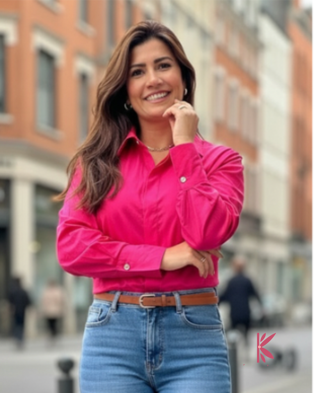 Blusa Manga Larga Olivia