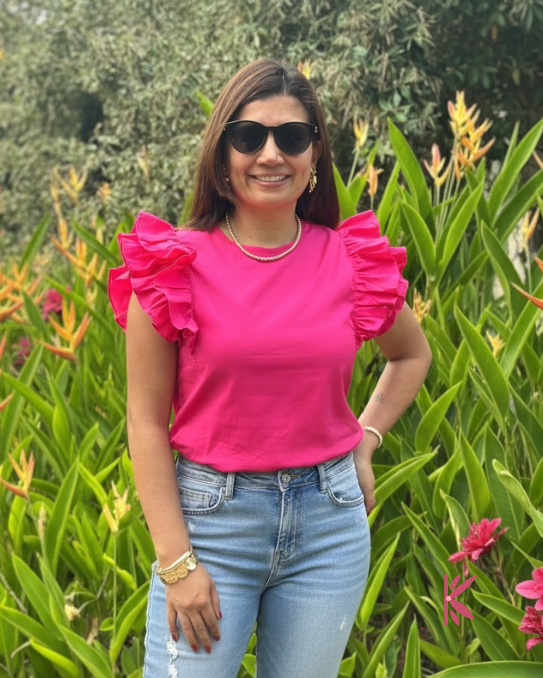 Blusa Manga Corta Paulina