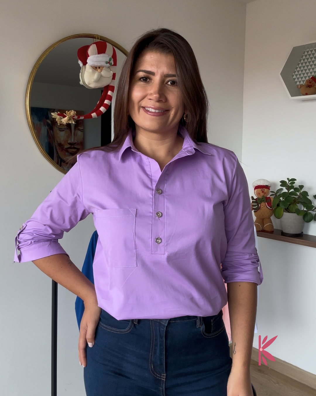 Blusa Manga Larga Sara