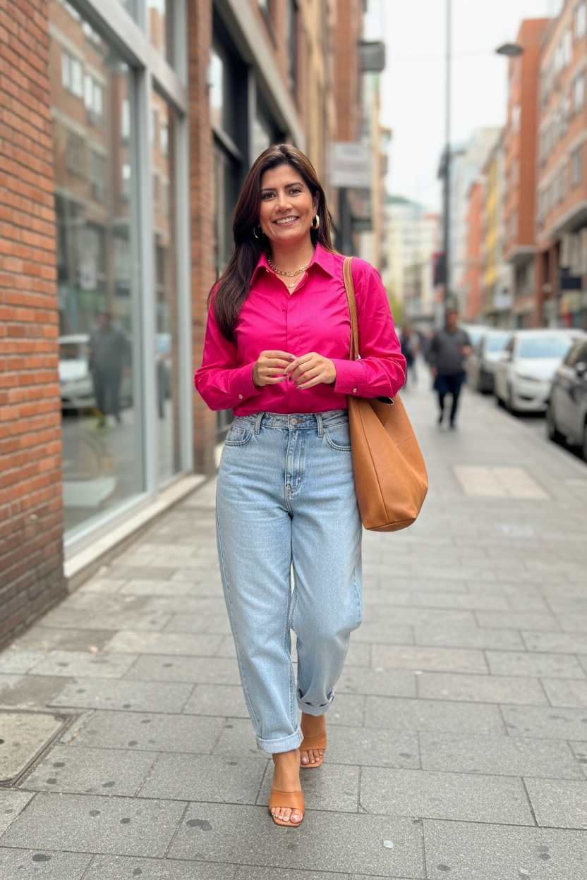 Blusa Manga Larga Olivia