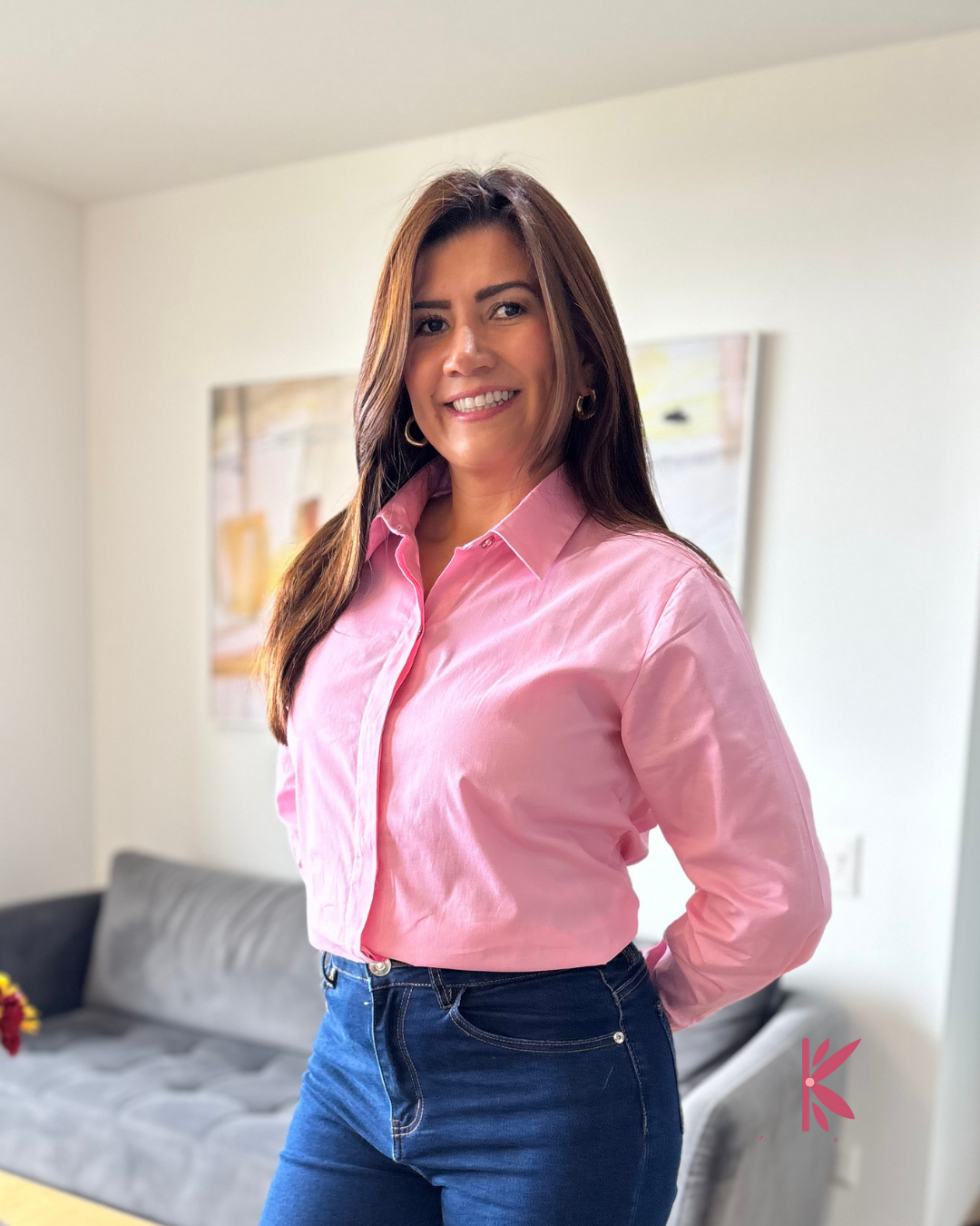 Blusa Manga Larga Olivia