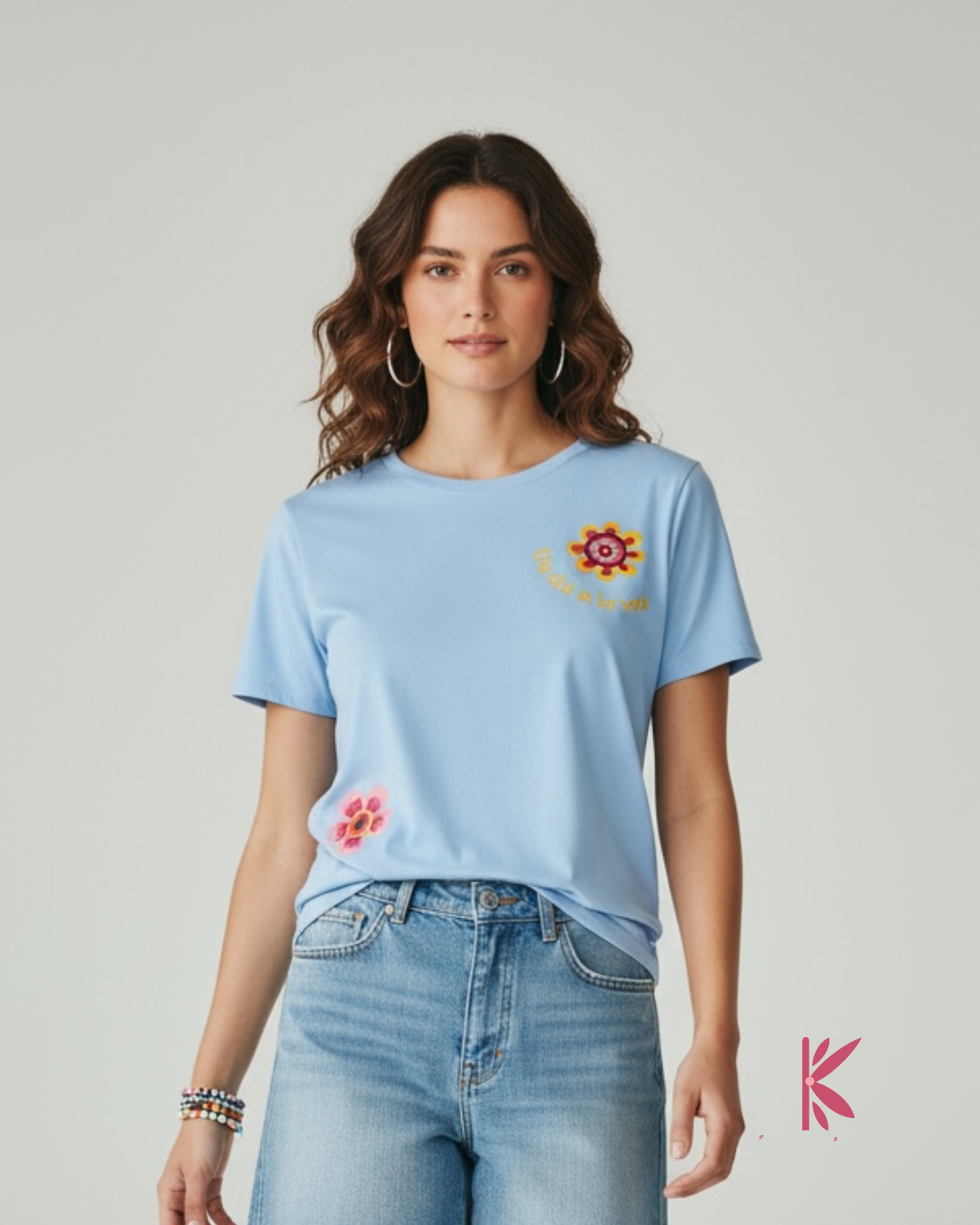 Camiseta manga corta - Un día a la vez