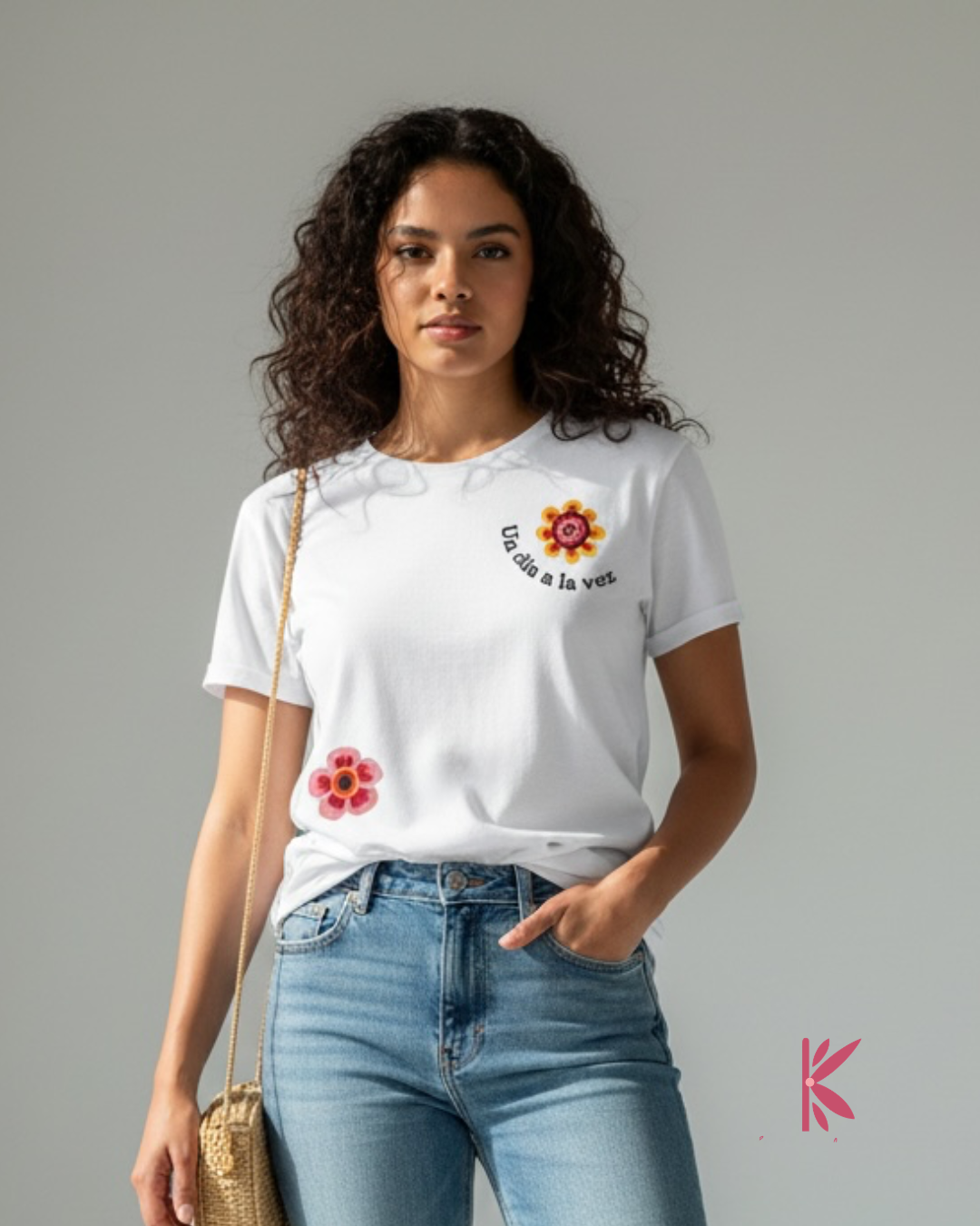 Camiseta manga corta - Un día a la vez
